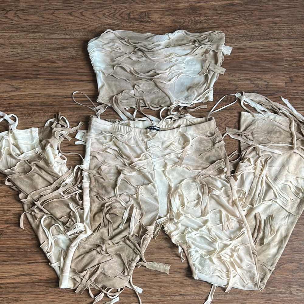 Stylish Beige Women's Intimate Set